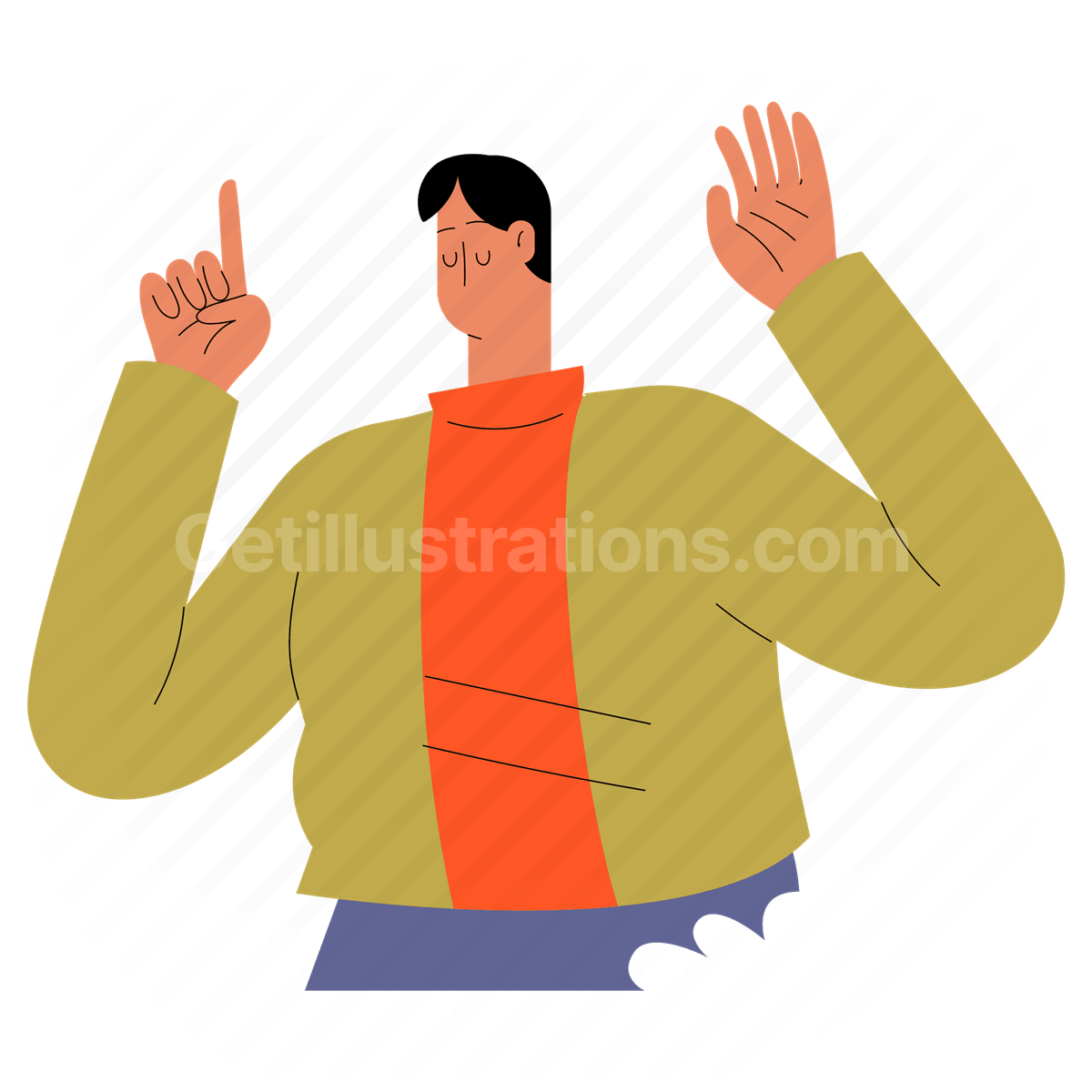 Hand Gestures illustration preview image